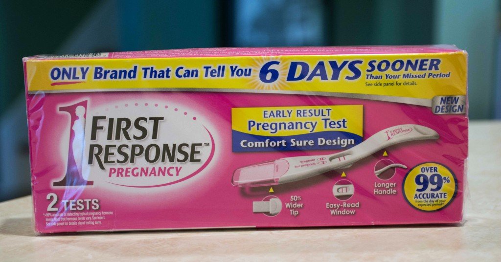 First Response pregnancy test