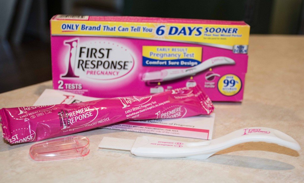 First Response pregnancy test design