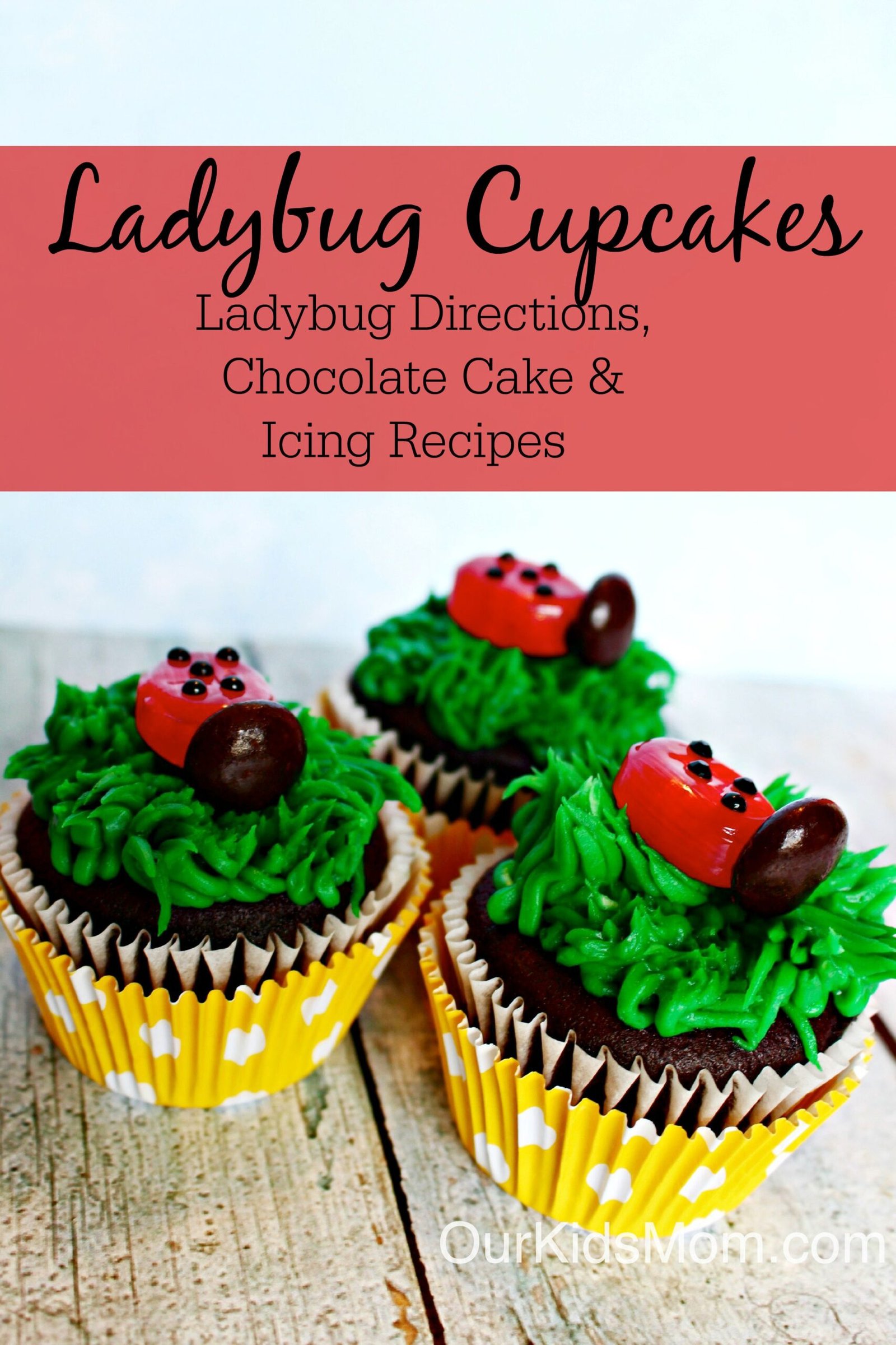 Ladybug Cupcakes