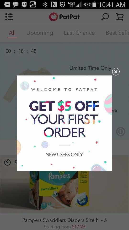 Saving Money on PatPat: An App