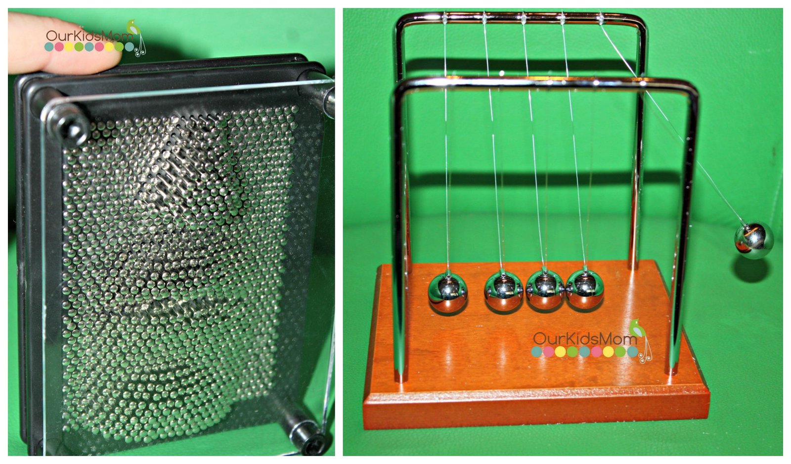 Pin Art, Newtons Cradle