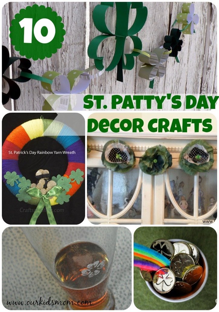 10 St. Patricks Day Decor Crafts
