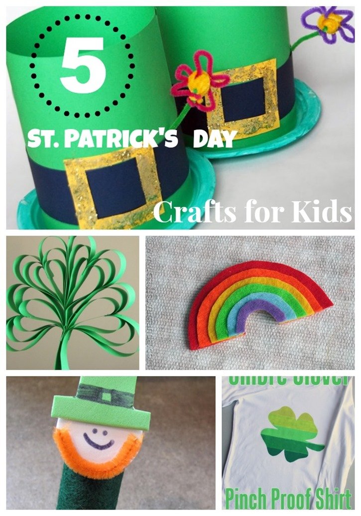 5 Fun St. Patricks Day Crafts for Kids