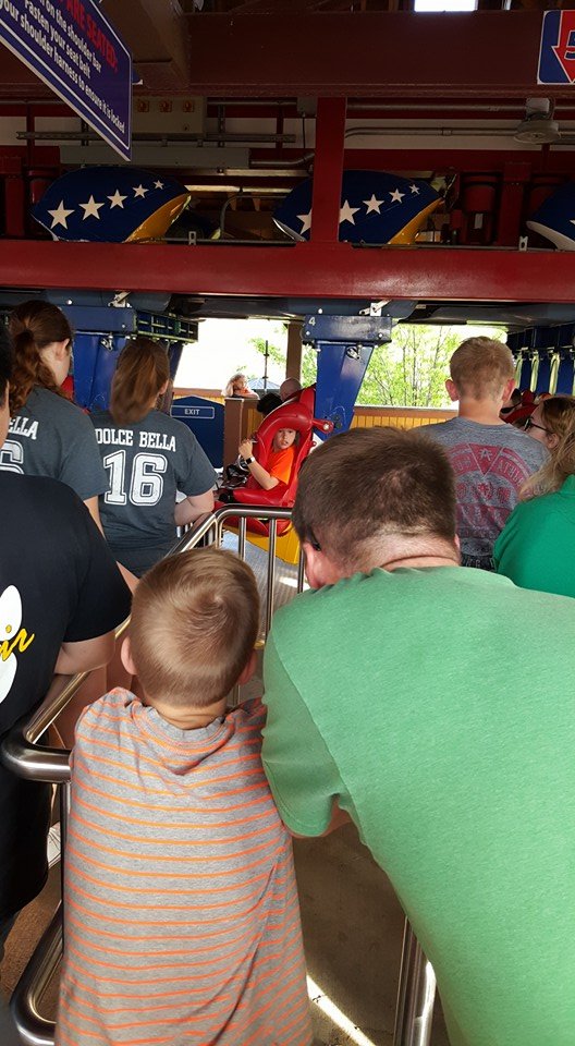 Ethan at the Patriot