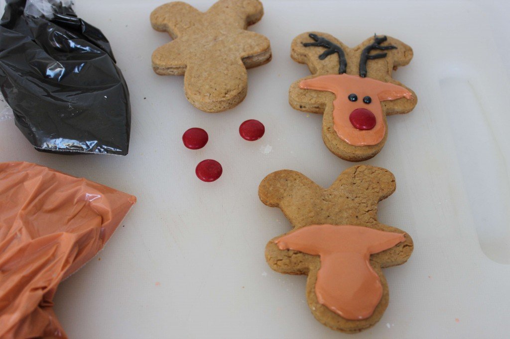Decorated Reindeer Cookies