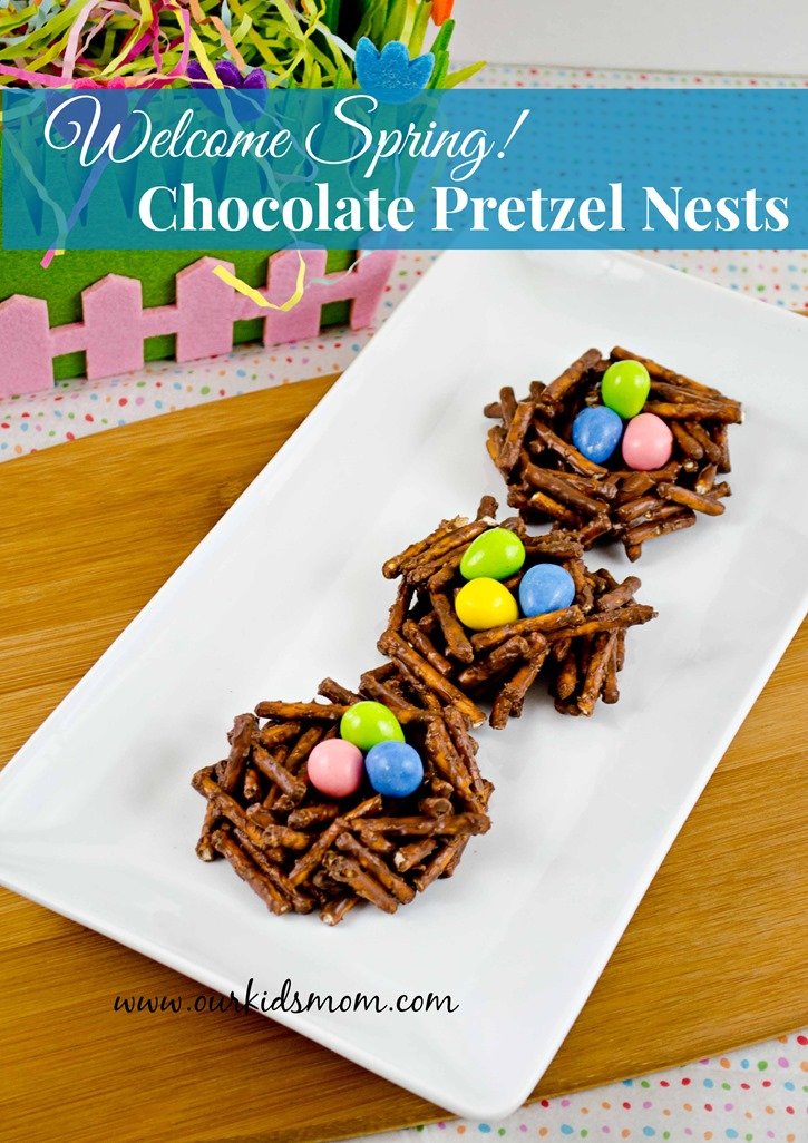 Chocolate Pretzel Nest