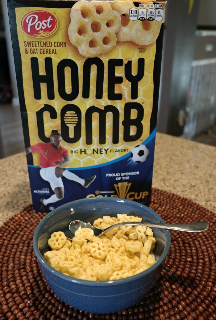 Honeycomb Cereal Makes Breakfast Bigger