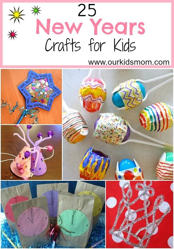 25 New Years Crafts for Children