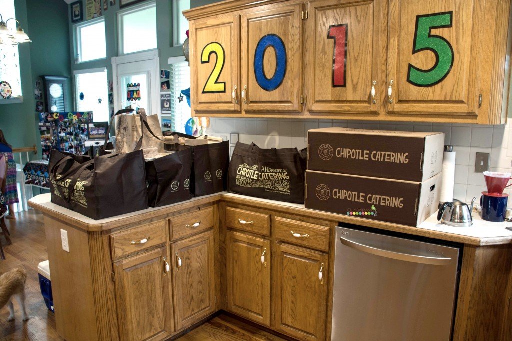 Chipotle catering bags