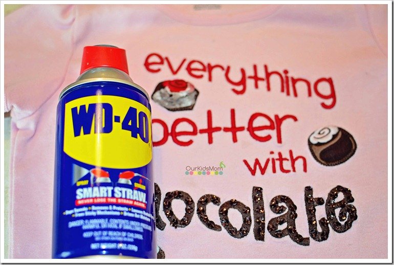 Using WD-40 Using WD-40
